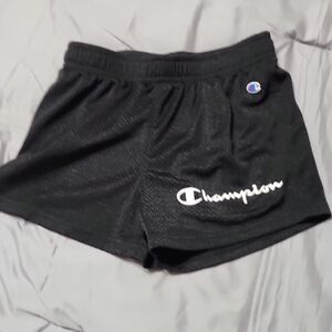 Champion Jet Black Performance Shorts
